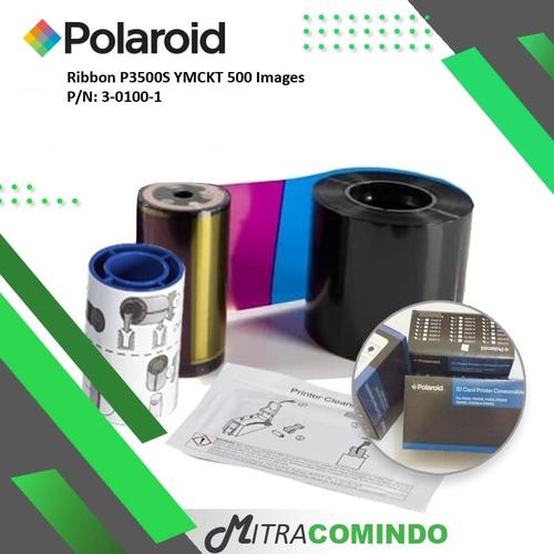 Jual Polaroid YMCKT Color Ribbon 500 Image For P3500S P/N:3-0100-1 ...