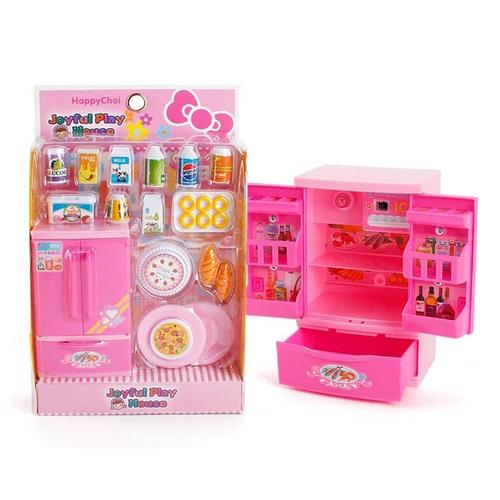 Foto Produk Mainan Anak Joyful Play House Kitchen Set Lemari Es Peralatan Dapur dari Danzel Corner