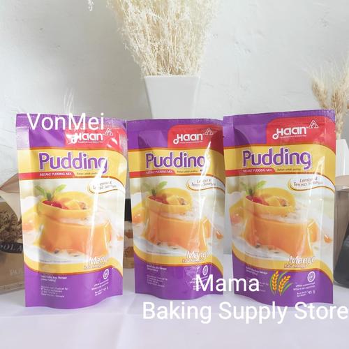 Foto Produk HAAN Puding Mangga Mango Pudding Pouch 145 gr dari VonMei