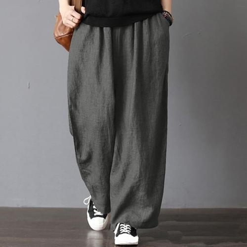 Jual Celana Casual Cotton Linen Pants 