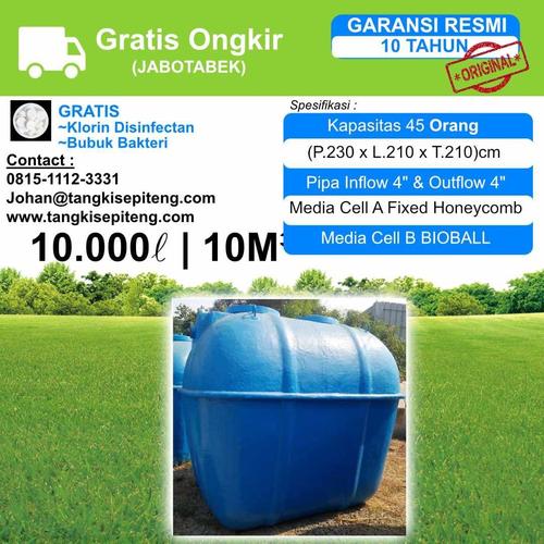 Jual SepticTank BIO SEPTIC 10000 Liter/ 10M3 - BIOTECH - BIOFIL ...
