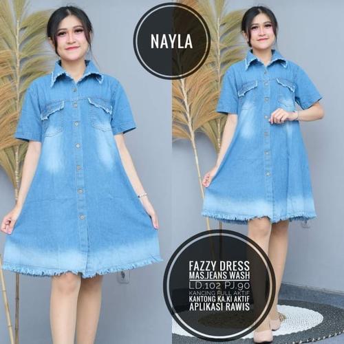 Jual Baju Jeans Dress Fashion Wanita 