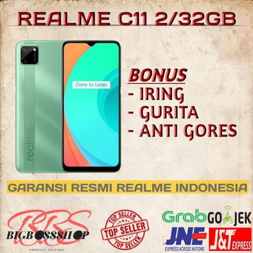 Foto Produk REALME C11 2/32GB GARANSI RESMI - Abu-abu dari Bigbossshop