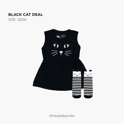 Foto Produk Hey Baby Black Cat Deal - 3-6m dari Hey! Baby