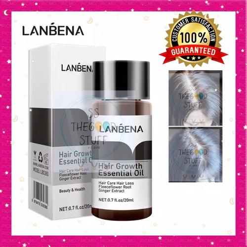 Foto Produk Lanbena Esens Penumbuh Rambut Cepat / Pencegah Kebotakan Best Seller! dari SS TheGoodStuff