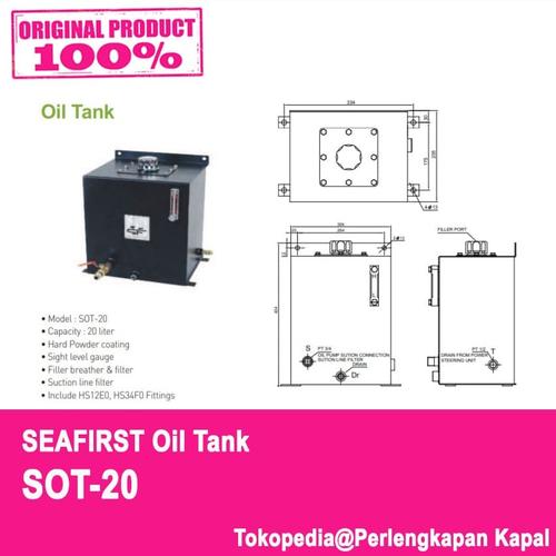 Jual Oil Tank SEAFIRST SOT-20/ Tangki Oli Setir Hidrolik - Jakarta ...