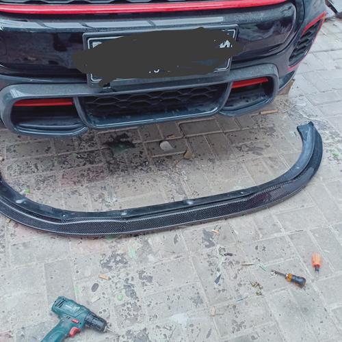 Jual front lips mini cooper (f55/f56) carbon asli - Kab. Tangerang ...