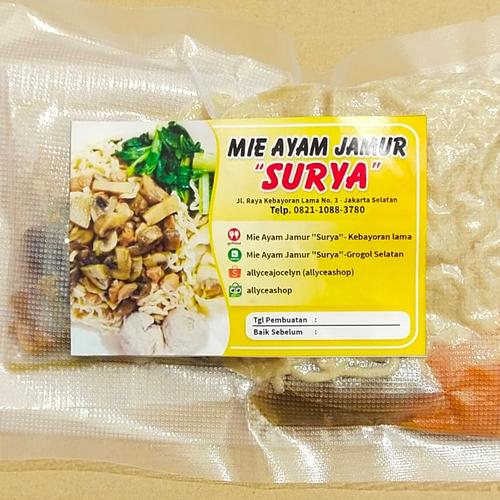 Foto Produk Mie Ayam Jamur Frozen/Mie beku dari Allyceashop