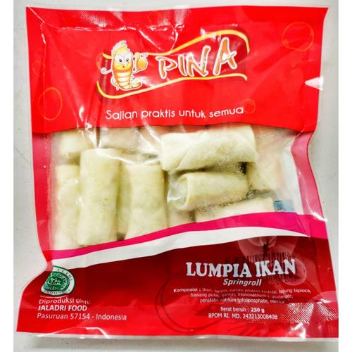 Jual Lumpia Ikan Spring roll Seafood Frozen Food Pina Murah Frozen