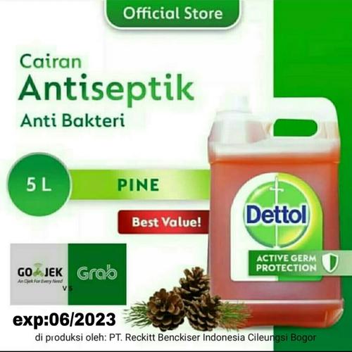 Foto Produk Dettol Antiseptik 5 liter dari oemahjamu