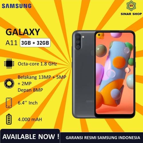 Foto Produk Samsung Galaxy A11 Ram 3GB Rom 32GB Garansi Resmi SEIN - Putih dari Home Cell