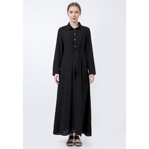 Foto Produk The Executive Basic Long Dress 5-DDWKEY120D020 Black - Hitam, L dari The Executive Indonesia