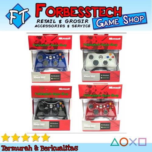 Foto Produk Microsoft 360 Wired Controller TW / Stick Xbox 360 Kabel TW - Hitam dari Forbesstech game shop