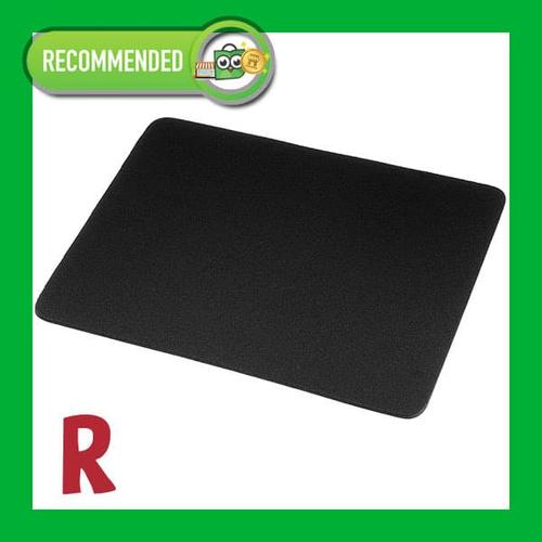 Jual Mousepad Basic Standard Black Mouse pad hitam nyaman halus anti ...