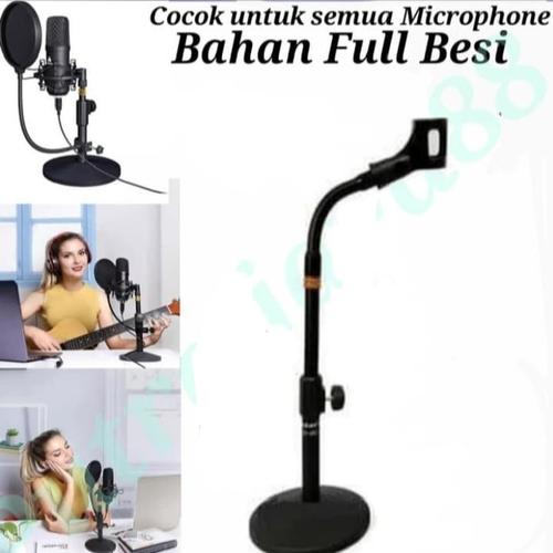 Foto Produk Stand Mic Meja Full Besi Original dari Putra Jaya88