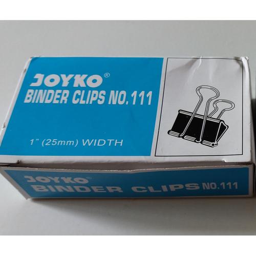 Jual BINDER CLIP NO. 111 JOYKO ( DUS KECIL ) Jakarta Barat WIKI