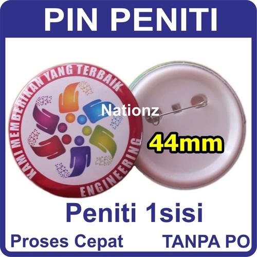 Jual Souvenir PIN Peniti 44 mm acara seminar event murah promosi - Kab ...