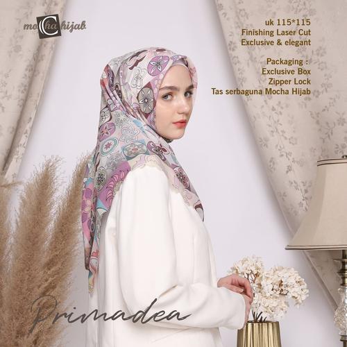 Gambar Kerudung Modern Motif Hijab Segi Empat Mocha Ultrafine Primadea dari mochahijabbdg undefined Tokopedia