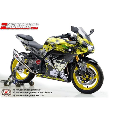 Jual Decal Stiker Kawasaki Ninja 250 Karbu The Legend Of The World