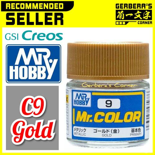 Foto Produk Mr Color C9 Gold - Mr. Hobby - Lacquer Paint dari Gerbera's Corner