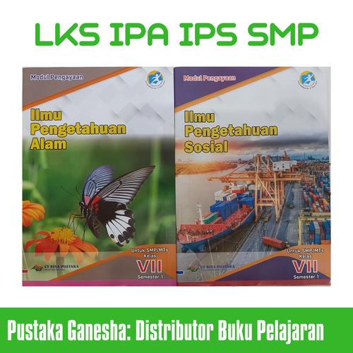 Foto Produk LKS SMP IPA IPS Kelas 7 8 9 Semester 1 Ganjil - Harga 1 Buku - IPA Kelas 7 dari Pustaka Ganesha