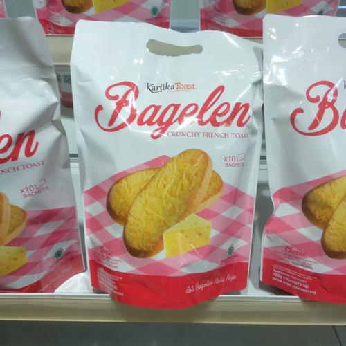 Foto Produk Kartika Toast Bagelen Cheese 10@19,5g dari cubeecubee