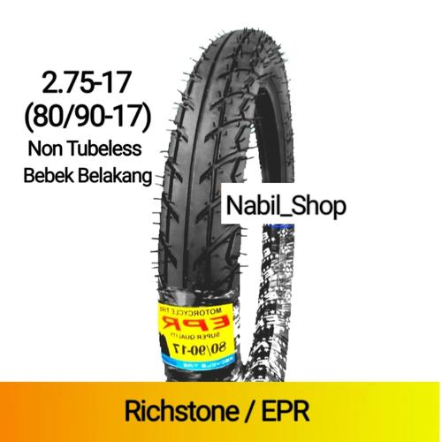 Foto Produk Ban Luar 80/90-17atau 2.75-17 Bukan Tubeless For Bebek dari NabilShop11