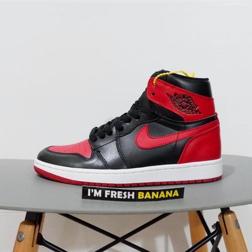 aj 1 black red
