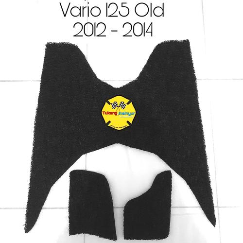 Foto Produk Karpet Karet mie Hitam Honda Vario 125 Old 1*set dari Tukang.insinyur