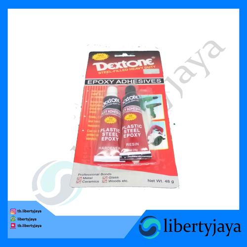 Jual DEXTONE 48g Lem Besi / Plastic Steel Epoxy Hardener & Resin