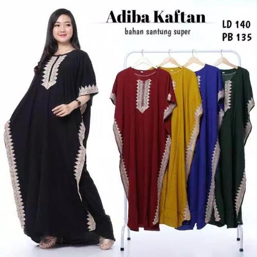 Foto Produk Kaftan Suzan Daster Renda Arab Daster Busui Jumbo Gamis Turkey dari ILUL SY BATIK