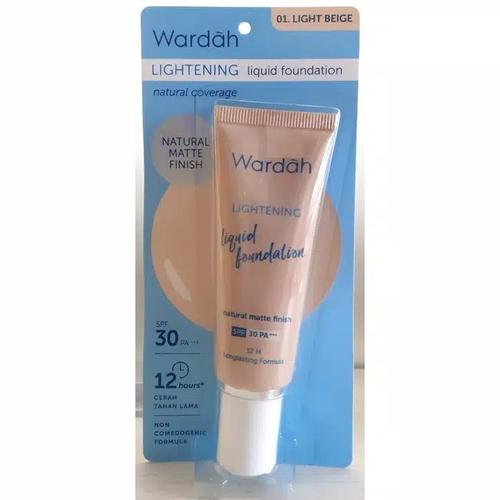 foundation wardah lightening liquid