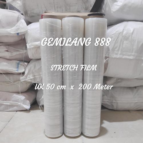 Foto Produk Stretch Film uk 50cm x 200meter, Plastik wrapping barang dari Gemilang 888