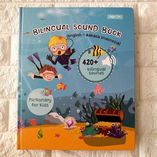 Foto Produk (PO) Bilingual Sound Book BUKU ANAK DWI BAHASA BEST SELLER dari Bee Shoppe Sby