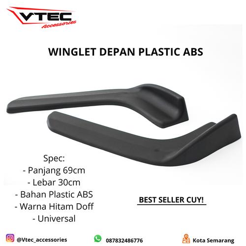 Foto Produk WINGLET BUMPER DEPAN UNIVERSAL dari vtectacc