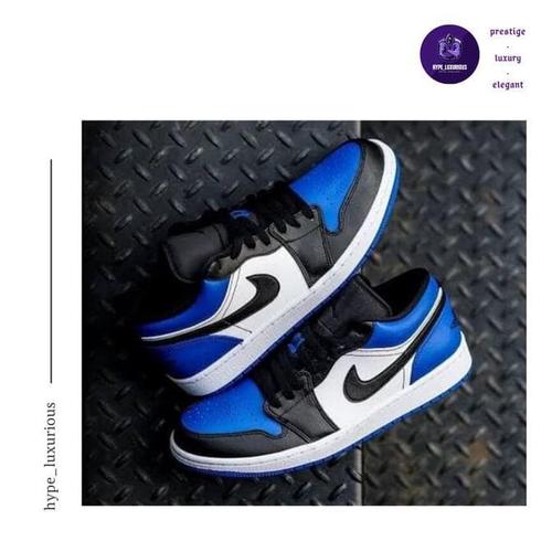 Royal Blue Black Toe Perfect Kick 