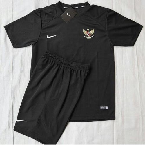 Foto Produk Jersey timnas indonesia - stelan kaos dryfit - Hitam, M dari oxsport shop