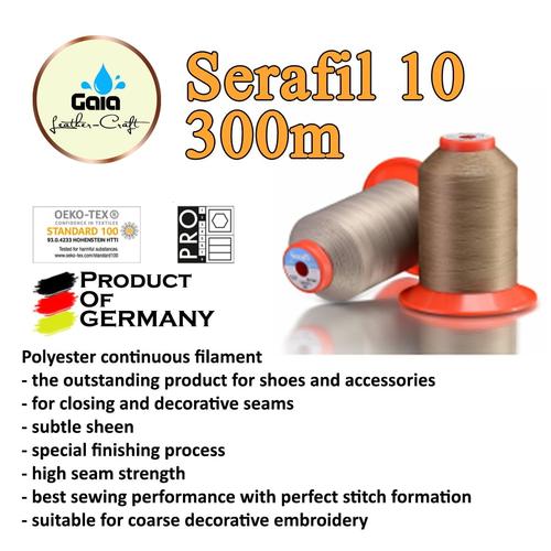 Fil Amann Serafil Hydrofuge - 10 Wr 300M - Assortiment De Couleurs - Article 0136