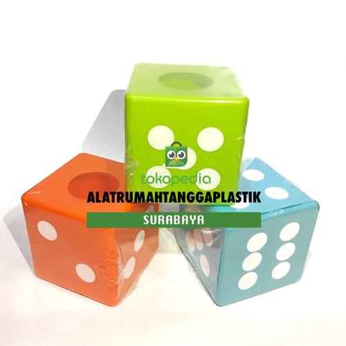 Jual 1pc Tempat Tisu Kotak Plastik / Tissue Box Dadu/ Kotak Tisu Unik ...