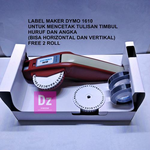 Gambar Label maker emboss dymo 1610 dari DymoZone Jakarta Barat Tokopedia