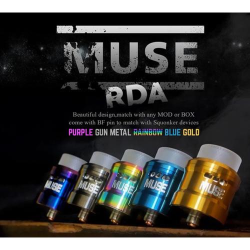 Jual MUSE RDA 24MM AUTHENTIC BY VAPEAM ATOMIZER FOR VAPORIZER VAPE