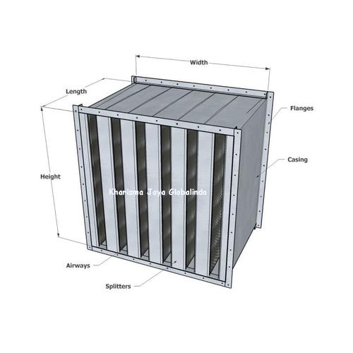 Jual Sound Attenuator/ Sound attenuator Discharge/ Sound attenuatot