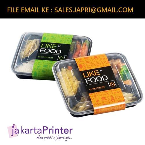 Jual SLEEVE BOX DUS KOTAK NASI PACKAGING MURAH Jakarta Pusat