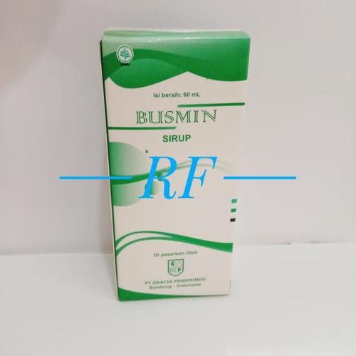 Jual Busmin Syrup 60 mL (Gracia) - Kota Medan - Richter Farma | Tokopedia