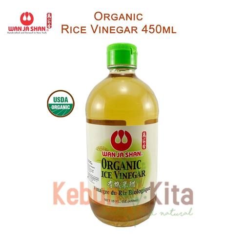 Jual Wan Ja Shan Organic Rice Vinegar 450 ml Jakarta Utara Kebun