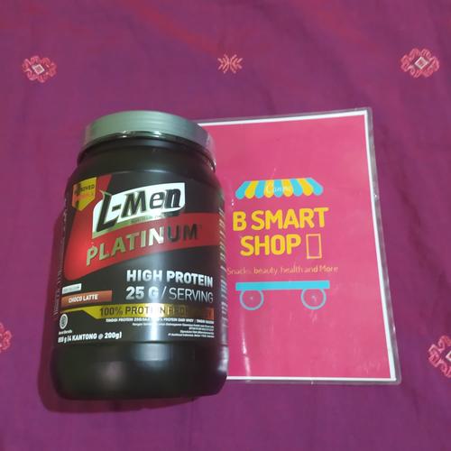 Foto Produk L-Men PLATINUM (Nutrition For Men) 800 gr. Rasa Choco Latte dari B Smart Shop
