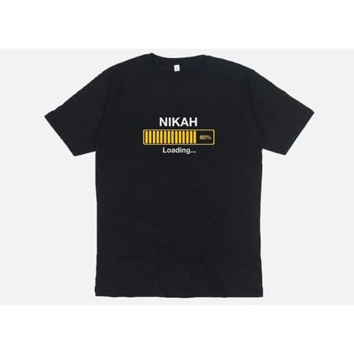 Jual kaos hitam, putih pria / wanita M 