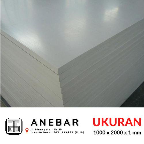 Jual PVC SHEET PUTIH 1 mm / Plastik Lembaran Putih (PVC) 1mm - Jakarta ...