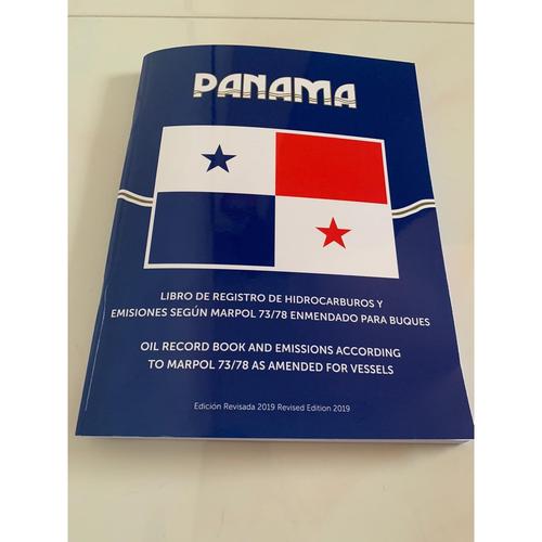 Jual Buku Kapal Log Minyak Panama Oil Record Book 2019 Edition Marpol