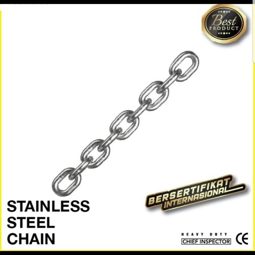 Jual 6MM M6 CHAIN RANTAI SS / SUS 